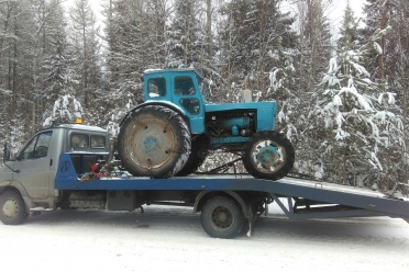 Эвакуация трактора 1